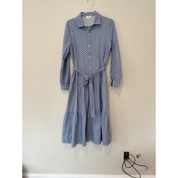 Yal New York Button Up Sweaterdress Modest Fashion Women's Size Medium 1780 - Picture 1 of 13